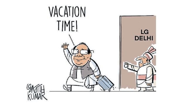 DH Toon | Vacation time...